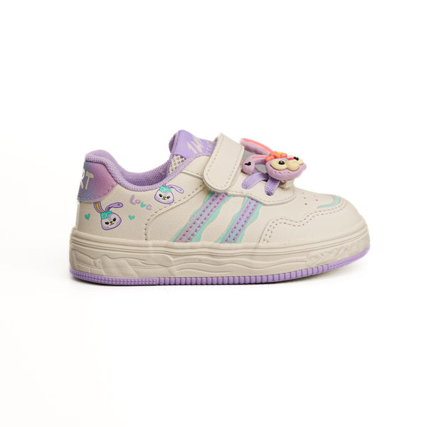 Kids Casual Shoes White Purple