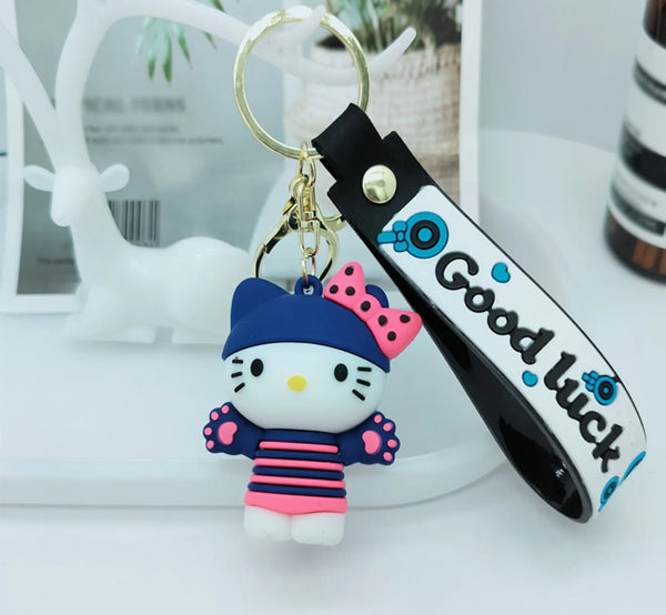 Silicone Cute Character Keychain KTY
