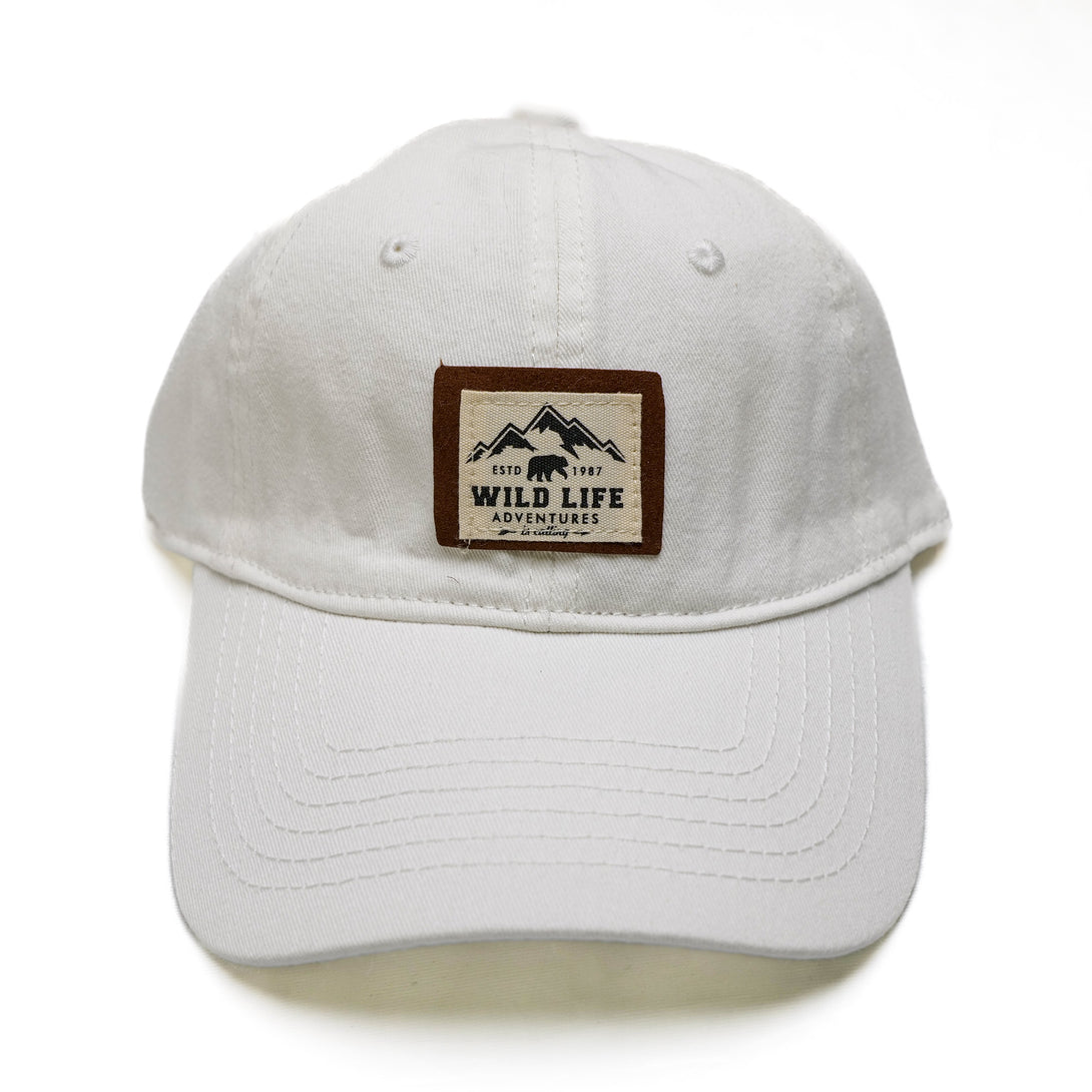 Wild Life Baseball Cap White